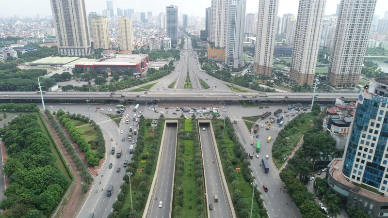 Hạ tầng đồng bộ, hiện đại của khu Tây Hà Nội